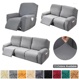 Chair Covers 1/2/3 Seater Elastic Recliner Sofa Cover Lazy Boy Relax Armchair Stretch Spandex All-inclusive Slipcovers Home Decor