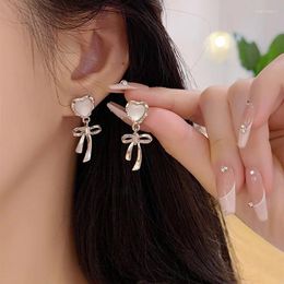 Backs Earrings Sweet Love Bow No Hole Ear Clips Bowknot Clip Earring Without Piercing Minimalist Jewellery CEK378