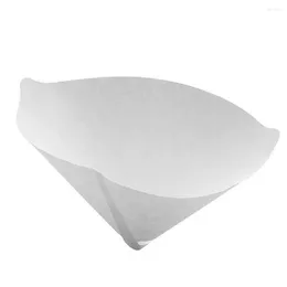 10Pcs Disposable Paper Philtre Paint Spray Mesh Purifying Straining Funnel White Thicken Conical Nylon Funnels Tool