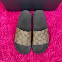 Sandali estivi Infradito slide low Mocassini DHgate sbocciano sandalo carriera Sandalo tazz Pantofole doppie scarpe donnaCoach shoe indoor Designer Slipper