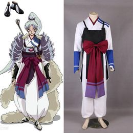 Anime Inuyasha Inu no Taisho Toga Cosplay Sesshoumaru Inuyasha's father Kimono Cosplay Costumes213A