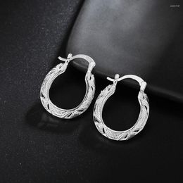 Dangle Earrings Fine Korean Woman 925 Sterling Silver Vintage High Quality Fashion Party Jewelry Christmas Gifts Wedding