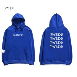 New 2019 Club Brand Hoodie Sweatshirts Women Paranoid Letter Print Hoodies Men West Hooded Anti Social Hoody 1669 7254