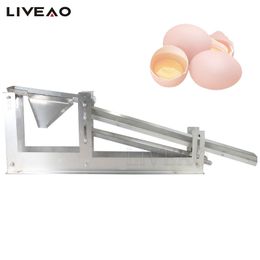 High Efficient Bakery Manual Breaker Yolk And Liquid Separator Egg Cracking Machine