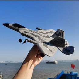 Four-channel F22 Professional Aerobatic Remote Control Aircraft,fixed Wing Raptor Fighter, Indoor Crane,foam Fixed Wing Mould UAV