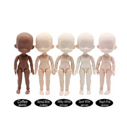 Obitsu 11CM Doll Toys DOD Body suitable For GSC Head ob11 112 BJD Body Spherical Joint Doll Toy Hand Set 240113