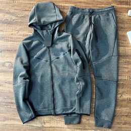 3 Kid Tech Fleece Thick Man Tech Sports Pants Tracksuits Bottoms Techfleece Sportswear Jacket Space Cotton Trousers Womens Thick Coats Joggers 401