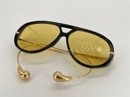 Sunglasses Innovative Designer Sunglasses For Men Women 1273 Avant-Garde Goggles Style Anti-Ultraviolet Acetate Metal