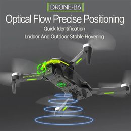 2023 New B6 HD Dual Camera Aerial Drone, With Automatic Obstacle Avoidance, One-button Calibration/Take Off, Optical Flow Positioning (Indoor Can Also Stabilise Flight)