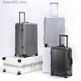 Suitcases Hot!New 20242628 Inch Women Large Capacity Spinner Brand Rolling Luggage Men High Quality Trolley Suitcase Travel Bags Q240115