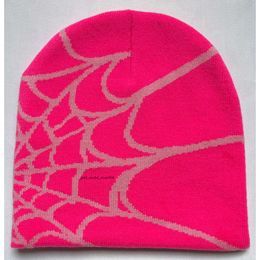 Knitting Beanies Hat Men Women Autumn Winter Warm Fashion Outdoor Spider Web Cap for Women Hats 608