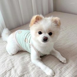 Dog Apparel Pet Clothes Vest T-shirt Teddy Yorkshire Pomeranian Schnauzer Poodle Medium Outdoor Small And Clothingxs-xl