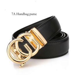 luxury Men Belts new designer Men Belts 3.5CM width Leather Men belts Bronze Buckle Ratchet Waistband Belt with box Fashion men women gold Buckles Belts