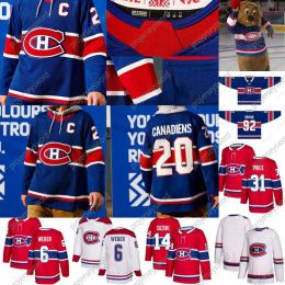 Custom Hockey jersey men women young Reverse Retro Nick Suzuki Jersey Montreal Canadiens Jesperi Kotkaniemi Brendan Gallagher Carey Price Shea Weber