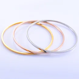 Bangle Simple 2mm Wide Stainless Steel Plain For Women Cuff Ring Minimalist Wristband Ladies Bracelet Jewellery Making Accessories