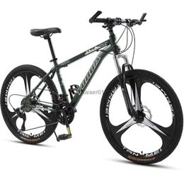 Bikes Mountain Bicycle 24/26 Inch Bike 24/27/30 Speed Super Light High Carbon Steel Frame System Alloy Wheels