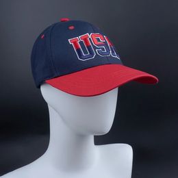 Fashion Maga Hat Letter USA Baseball Cap Embroidered Trucker Dad Caps Bone Garros for Friend Gifts 240113