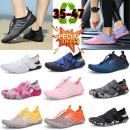 Casual shoes Anti-slip Aqua Shoes Womens Men's Quick-dry Surfings Breathable Mesh Water Beach Diving Socks Non-Slip-Sneakers Swims