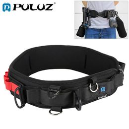 accessories PULUZ Camera Strap Multifunction Photography Belt Backpack Belt Climbing Riding Travel Lens Bag For SLR Cameras