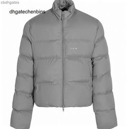 B Down Jacket Balencaiiga Designer Coats Correct Version Winter New Paris b Family English Long Sleeved Jacket with High Collar Warmth Fashion Down 4RQU