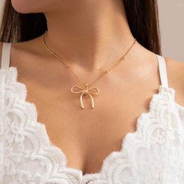 Pendant Necklaces Elegant Bankow Necklace For Women Trendy Charms Ladies Daily Accessories On Neck 2024 Fashion Jewelry Female Girls Gifts