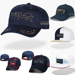 2024 New F1 Champion Cap Cap Formula 1 Team Driver Racing Caps Men Women Casual Curved Brim Baseball Cap Summer Hat Embroidered Cap