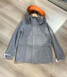 Womens Coats Winter loro Grey Cashmere Slim Coats piana