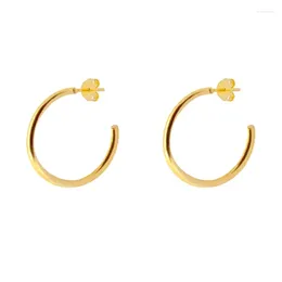 Stud Earrings Simple C Shape Line Ear Studs For Women Bohemian Piercing Fashion Jewelry Ins Same Earings Party Wedding Gifts