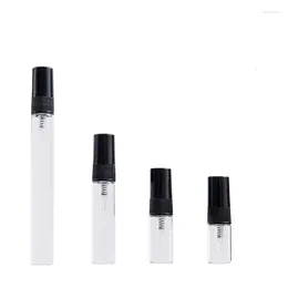 Storage Bottles 10PCS/set Multi Size Transparent Empty Perfume Sample Portable Refillable Glass Sprayer Pump