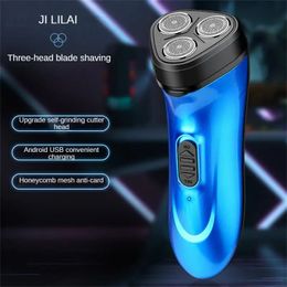 Electric Shaver For Men Portable Electric Razor Beard Knife USB Charging Men's Shavers Face Body Razor240115