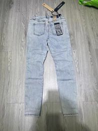 Jeans da uomo Ksubi Jeans Moda jeans larghi Jeans viola di marca genuini Elastico Casual Lungo Uomo Estate Nuovo Stylek86d jeans uomo 5WTG