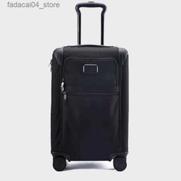 Suitcases Export German nylon suit Oxford cloth canvas travel luggage box carry on code lock business boarding trolley Q240115