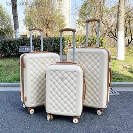 Suitcases New fashion travel luggage universal wheel ins popular 20/24/26 checked trolley suitcase 20-inch boarding password luggage Q240115