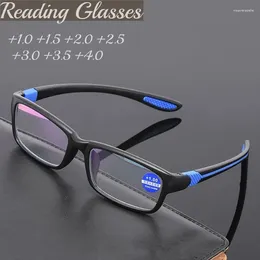 Sunglasses Reading Glasses Men Women Fashion Sports Anti-blue Light Eyewear Black Red TR90 Frame Presbyopia Eyeglasses 1.0 To 4.0