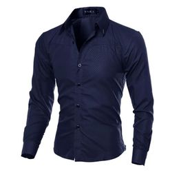 Hemden 5XL Plus Größe Brandclothing Baumwolle Herren Solide Weiche Männer Hemd Langarm Herren Hemden Casual Slim Fit