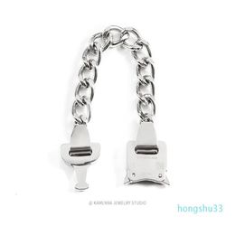 2021 New Hand Catenary Metal Function Chain Bracelet Fashion High Street Hip Hop Unisex Couples Alyx Belt Buckle My5q224I