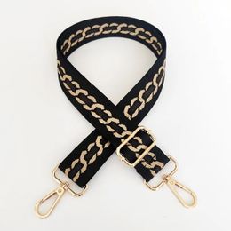 Chain Pattern 38cm Shoulder Belt Crossbody Extended Strap Women's Handbag Travel Accessories 240115
