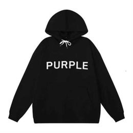 Purple Brand Hoody Designer Hoodies Women Men Purple-brand Coat Fashion Loose Streetwear Sweatshirts Tops Clothing High Street Hooded Pullover 2024 Spring Se1p