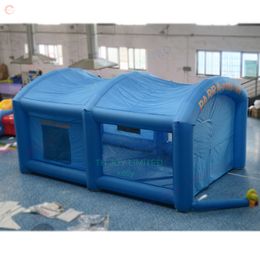 8x4x3mH 26.2x13.2x10ft High Free Ship Outdoor Activities Inflatable Spray Booth Car Parking Tent Bubble Garage for sale