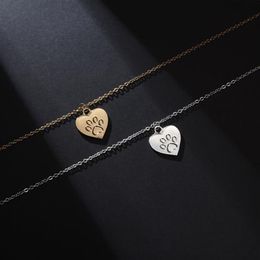 Printed Paw Cat Love Necklace Animal Cat Footprint Clambone Chain269L