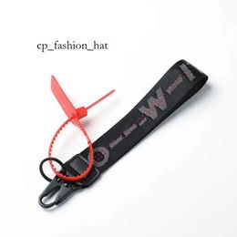 Off White Shoes Key Chain Luxury Keychain Key Chain Transparent Rubber Jelly Letter Print Men Women Canvas Off White Fashion Trend Brand Lululemen Keychain 1567