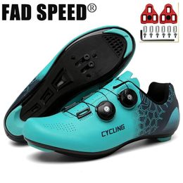 Footwear Cycling Sneaker Mtb Cycling Shoes Flat Road Footwear Men's Bicycle Sport Cleat Shoes Mountain Bike Triathlon Spd Selflocking 47