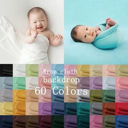 born Pography Wrap Cloth 40x170cm And Backdrop 160x170cm Studio Baby Po Props Accessories Fotografia Elastic Fabric 240115