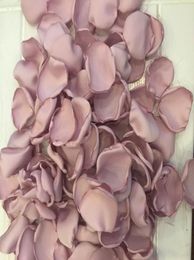 Light Dusty Pink Satin Rose Petals for Wedding Petals Soft Flower Girl Rose Petal 120pieces a lot6856382