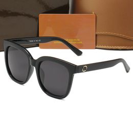 Classic Luxury Designer Sunglasses factory eyewear Men Women Sunglass Glasses Classic Brand Luxury Fashion UV400 Goggle Retro Frame Travel Beach Summer with Box