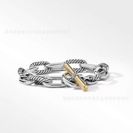 Desginer David Yuman x David Xx Niche 18k Gold Buckle Chain Bracelet Jewellery Hip hop