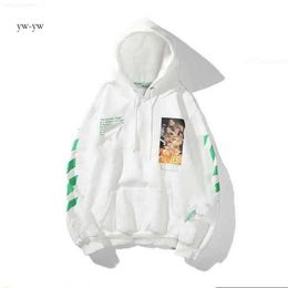 Off White Hoodie Mens Hip Hop Men Streetwear Man Womens Designers Off Hooded Skateboards Hoodys Street Pullover Sweatshirt Clothes Off White Oversized Offend 9186