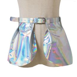 Belts Women Dress Belt Ladies Adjustable Buckle Cinch Skirt Ruffle PU Leather Waist Waistband Wide
