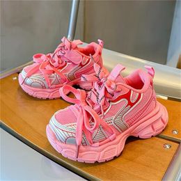 Spring Autumn Kids Athletic Shoes Fashion Toddlers Baby Sneakers Retro Girls Boys Trainers Outdoor Childrens Sports Shoe