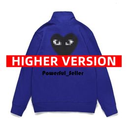 Women's Hoodies & Sweatshirts Play Commes Jumpers Des Garcons Letter Pullover Red Heart Hoodie Commes Hoodie Garcons Hoodie Eyes Red Heart Hoodie 1810